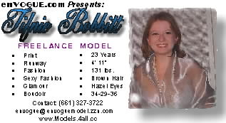 Custom Models Business Cards (Matches your Models Composite!)